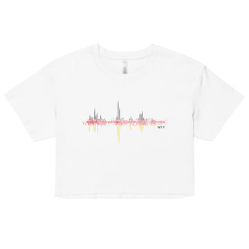 Germany Pulse Music Soundwave - Women’s crop top