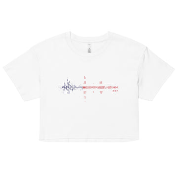 USA Pulse Music Soundwave - Women’s crop top