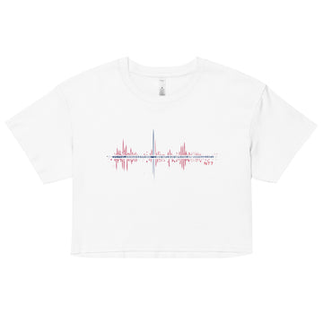 Norway Pulse Music Soundwave - Women’s crop top