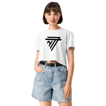 NT7 Fashion Superhero Logo - Women's Crop Top