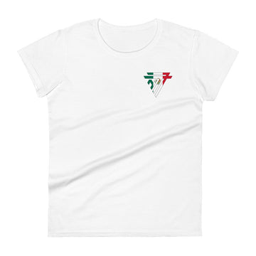 Mexico Fashion Chest Logo - Women's short sleeve fitted t-shirt