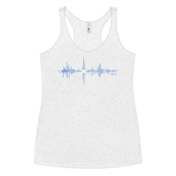 Scotland Pulse Music Soundwave - Women's Racerback Tank