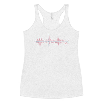 Norway Pulse Music Soundwave - Women's Racerback Tank