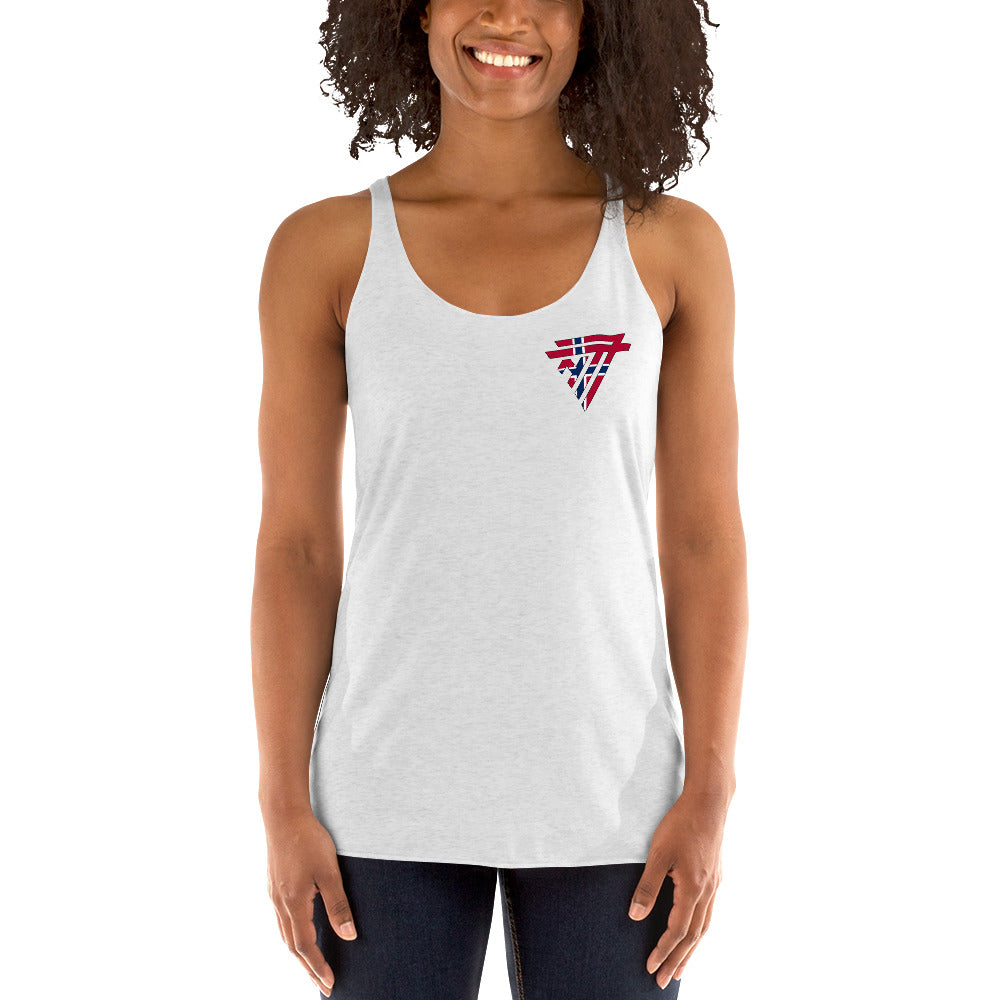 Norway Fashion Chest Logo - Women's Racerback Tank