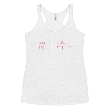 Denmark Pulse Music Soundwave - Women's Racerback Tank