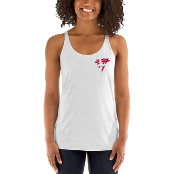 Denmark Fashion Chest Logo - Women's Racerback Tank