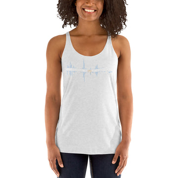 Argentina Pulse Music Soundwave - Women's Racerback Tank