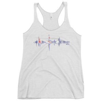 Australia Pulse Music Soundwave - Women's Racerback Tank