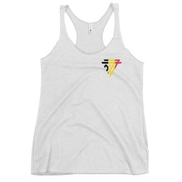 Belgium Fashion Chest Logo - Women's Racerback Tank