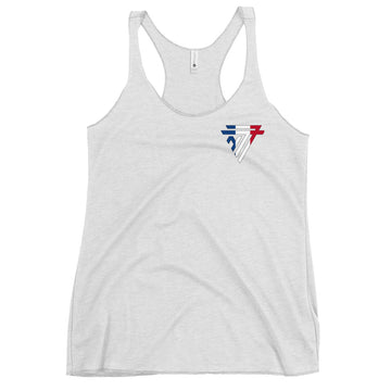 France Fashion Chest Logo - Women's Racerback Tank