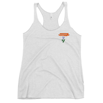 India Fashion Chest Logo - Women's Racerback Tank