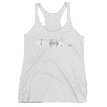 South Korea Pulse Music Soundwave - Women's Racerback Tank