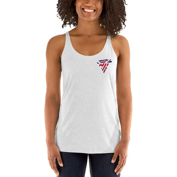 Great Britain Fashion Chest Logo - Women's Racerback Tank