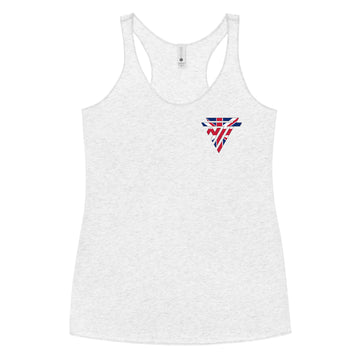 Great Britain Fashion Chest Logo - Women's Racerback Tank