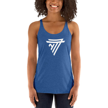 NT7 Fashion Superhero Logo - Women's Racerback Tank Top